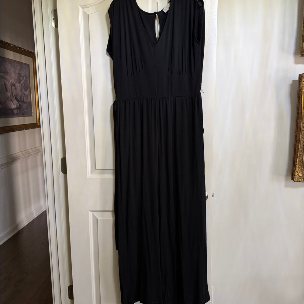 LOFT Black Jumpsuit